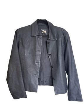 Black Genuine Leather Jacket